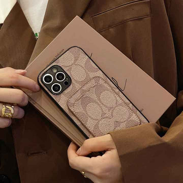 Luxury Leather Card Pocket Slot Phone Case for iPhone 16 15 14 13 12 11 Pro Max New Designer Cover/Fundas New Luxury Design