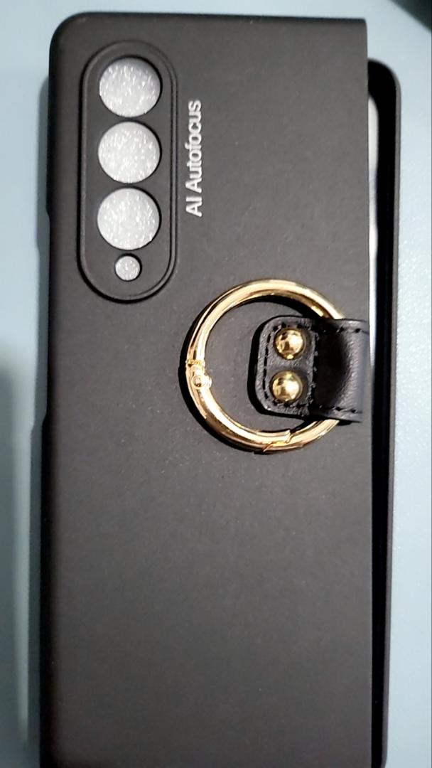 Casing Frame With Tempered Glass For Samsung Galaxy Z