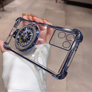 Vivo Premium Stress Buster Wheel Rotating Shockproof Airbags Case