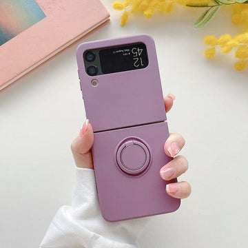 Case with Magnetic Ring Holder for Samsung Galaxy Flip