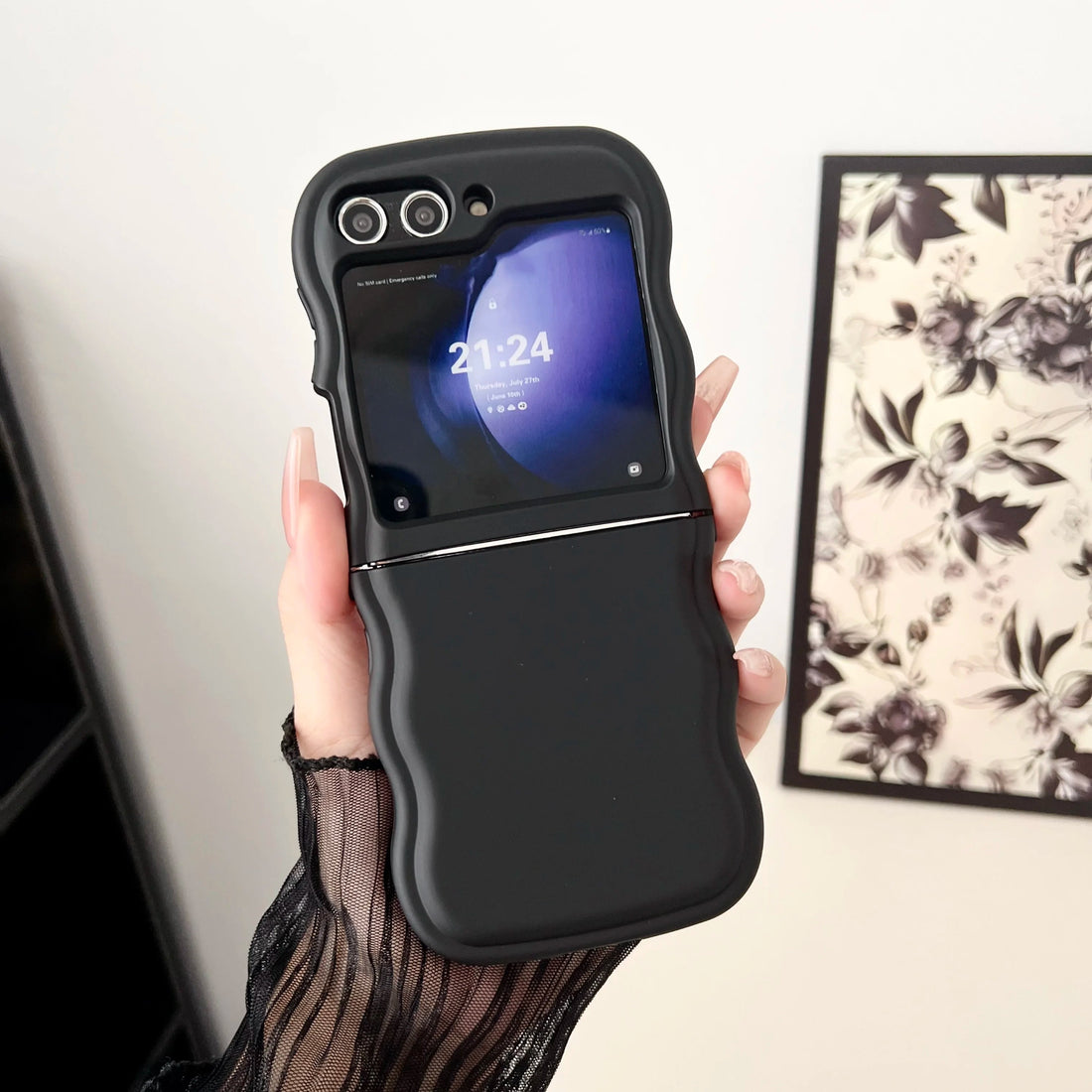 Folding Phone Case For Samsung Galaxy Z Flip Cover