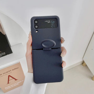 Silicone Ring Holder Case for Samsung Galaxy Foldable Cover