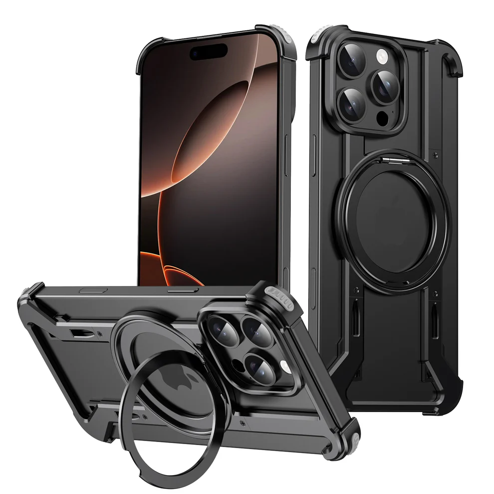 Parallel Metal Case For iPhone