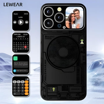 Coverly NFC Back Display Smart Case Pro For iPhone