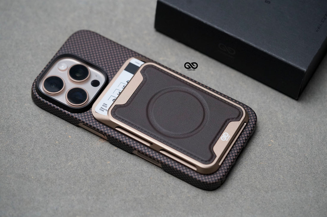 Personalized MagSafe Titanium Card Holder