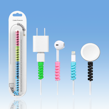 Spiral Cable Protector (1 Set 4 Pieces)
