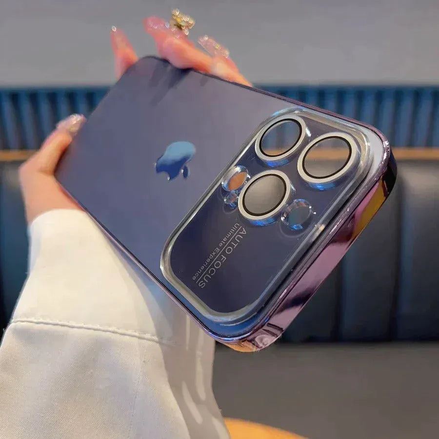 17 pro converter Lens Glass Case For iPhone